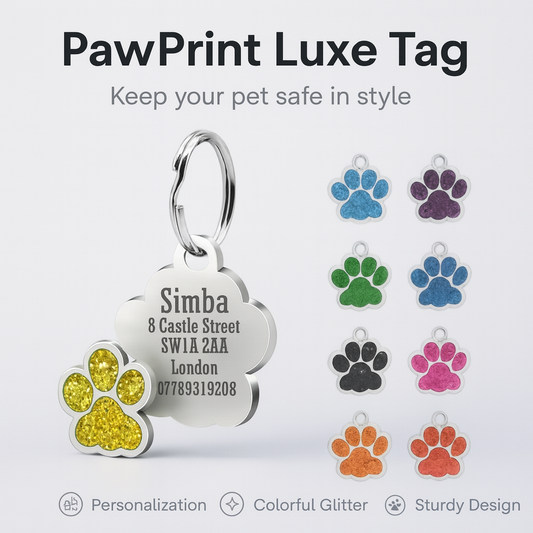 PawPrint Luxe Tag image 1