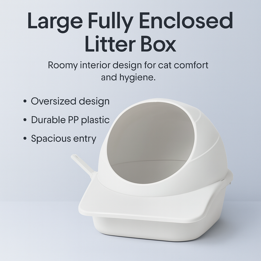 Litter Box Large Fully Enclosed
